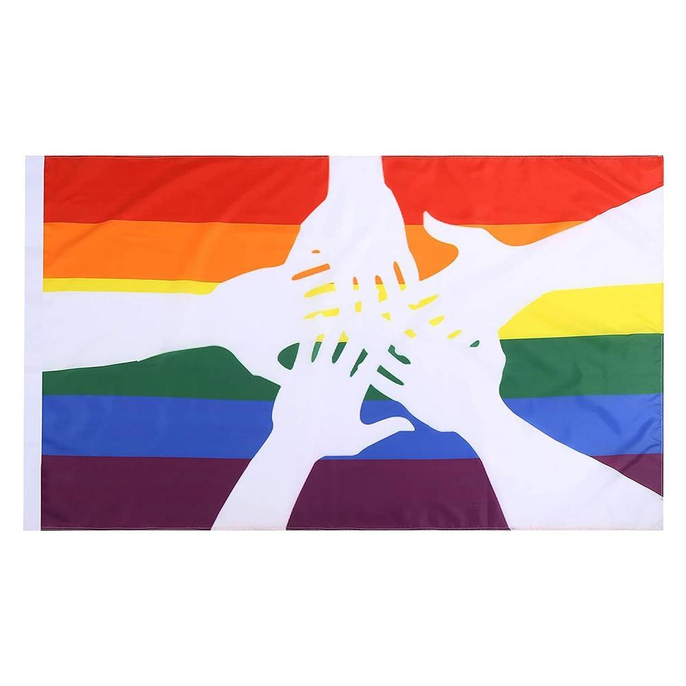 Multiple Rainbow Flag Designs - 3 x 5 ft