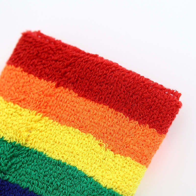 Rainbow Pride Headbands, Wristbands | Sweat Absorbent Bands | Gay Pride LGBT+ Merch bands, gays, head, lgbtqia, sweat, wrist bands thepridecolors