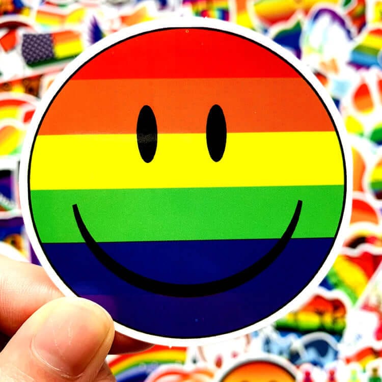 100 Pride Stickers Set merch special thepridecolors