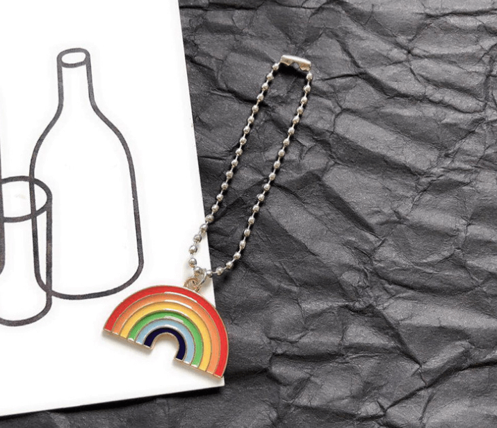 Rainbow Earrings/Necklace/Bracelet merch Earring thepridecolors