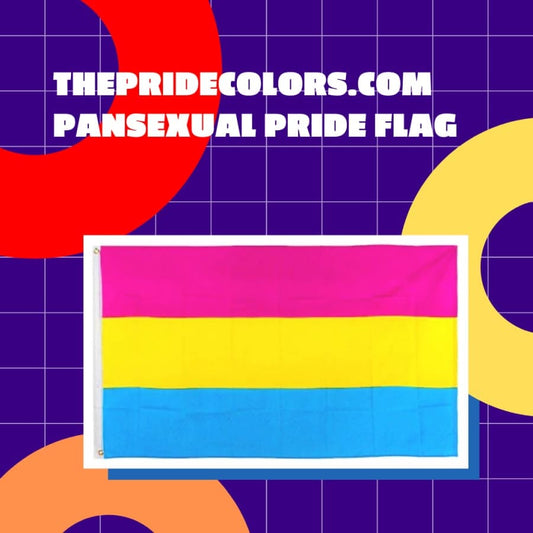 Pansexual Pride Flag - LGBT+ Merch |  3X5 ft flag, flags, free, Hidden recommendation, merch, omni, pan, pansexual standard pride flags thepridecolors