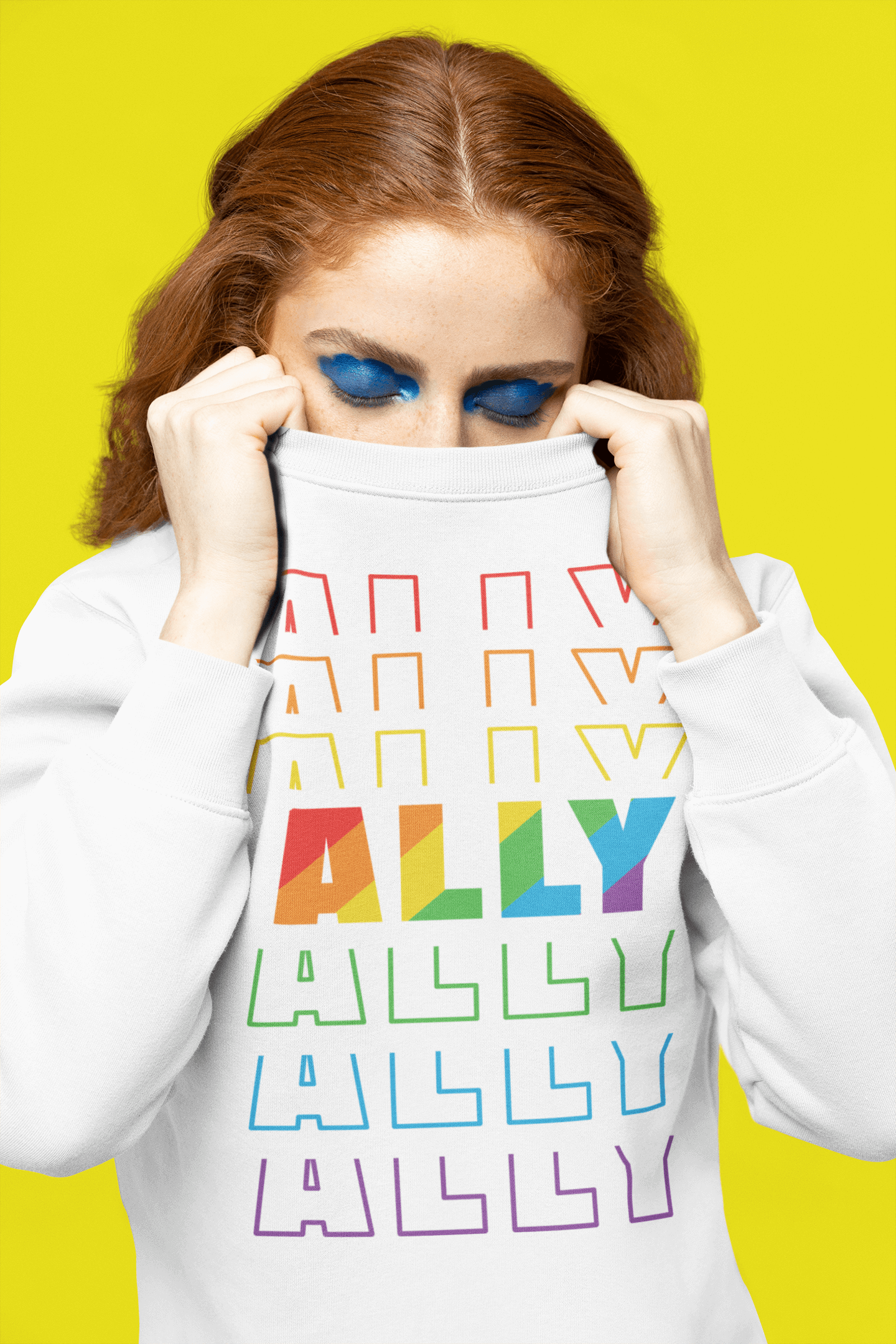 Gay Pride Ally | LGBT+ Merch | Pride Unisex Sweatshirt