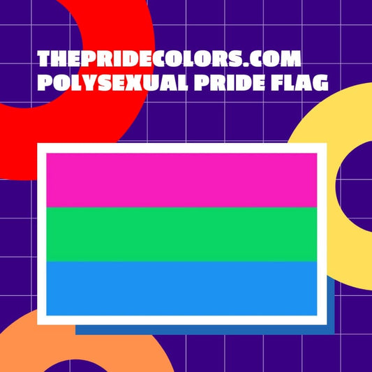 Polysexual Pride Flag - LGBT+ Merch | 3X5 ft flag, flags, free, Hidden recommendation, merch, poly, polysexual, sexual standard pride flags thepridecolors