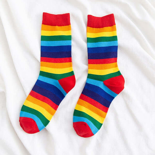 Rainbow Socks merch, sock, socks socks thepridecolors