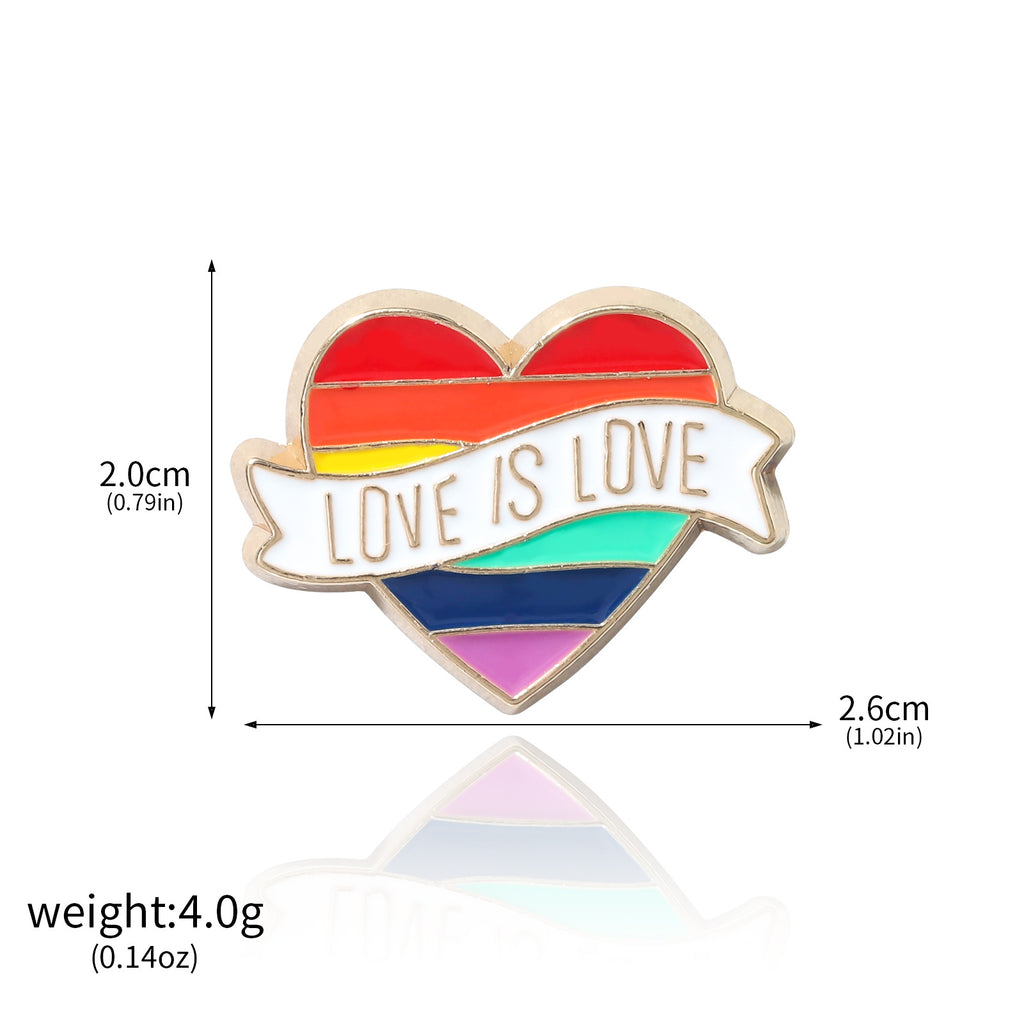 Love Is Love Pride Pin - ThePrideColors