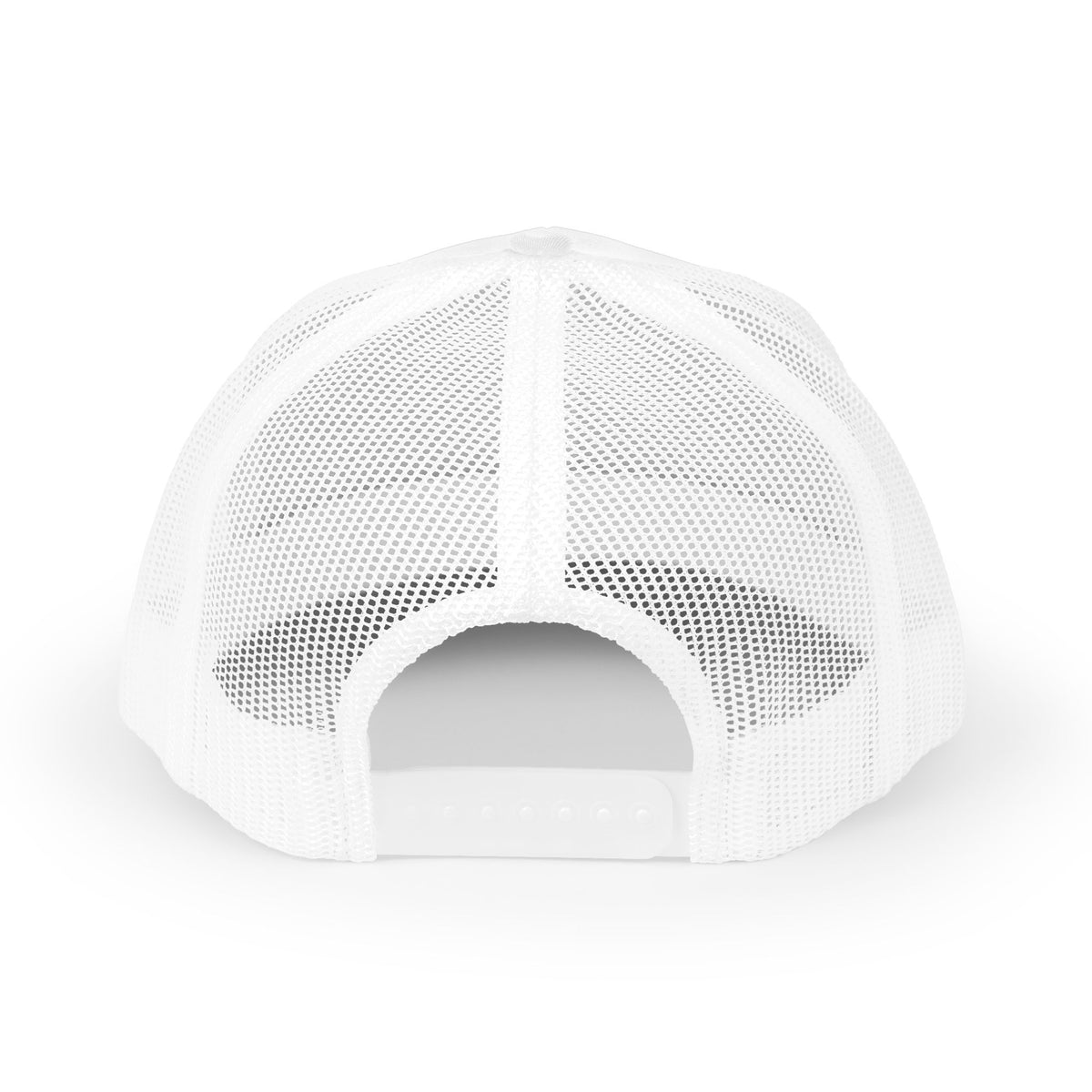 She/Her/Daddy Rainbow Trucker Hat — Pride Pronoun Mesh Cap