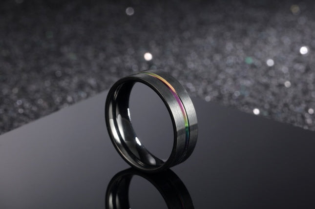 Dual Pride: Black Rings Flash a Spectrum of Color