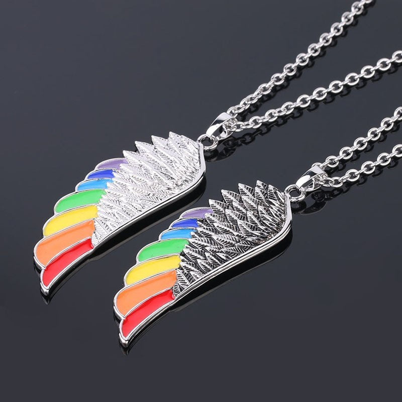 Unfurled Wings: Spread Your Pride in Gleaming Stainless Steel