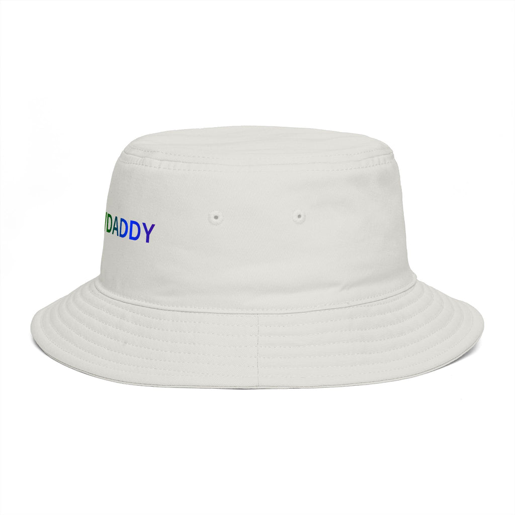 Pronoun Rainbow Bucket Hat — "SHE/HER/DADDY" Embroidered Pride Accessory