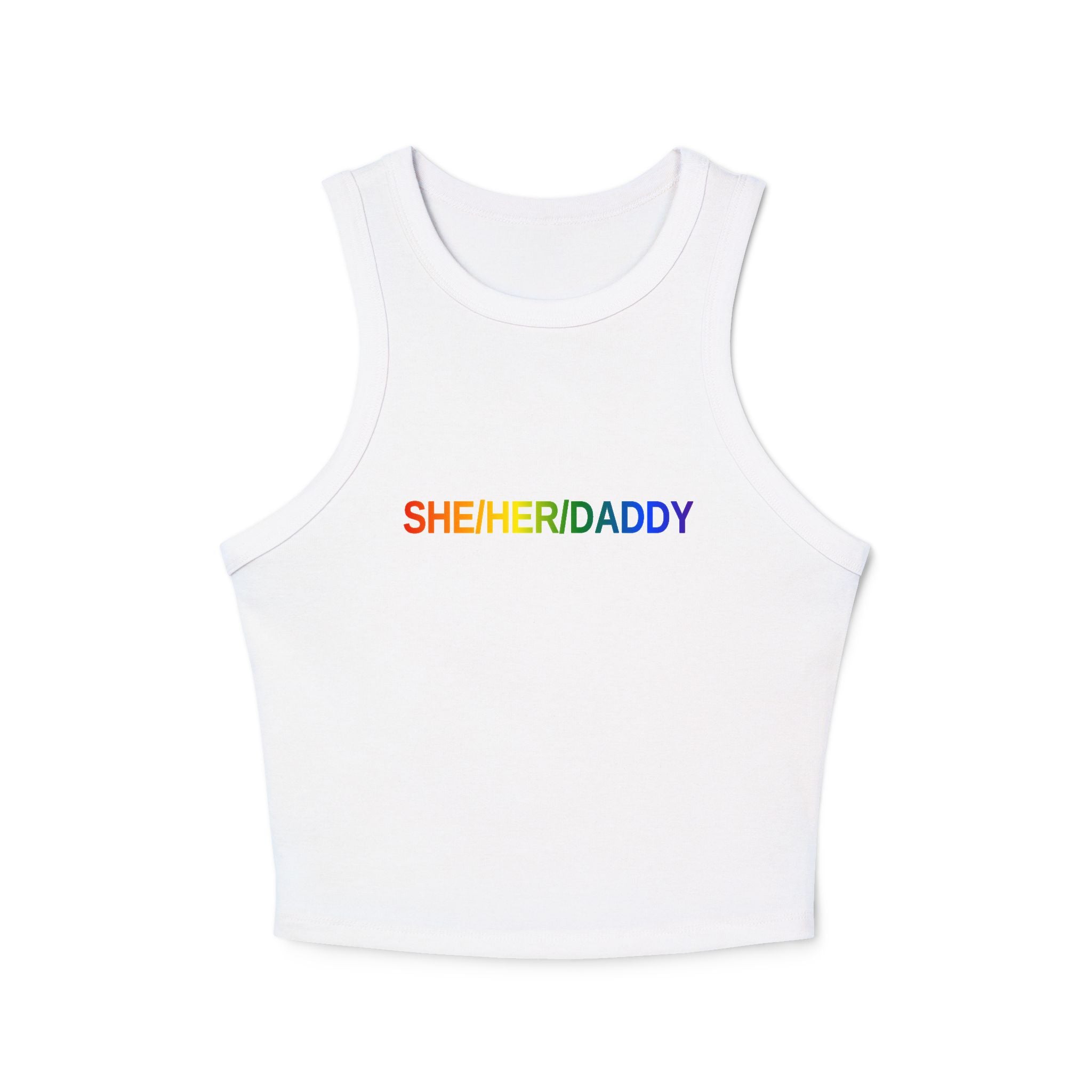 Women's Micro Rib Racer Tank Top
