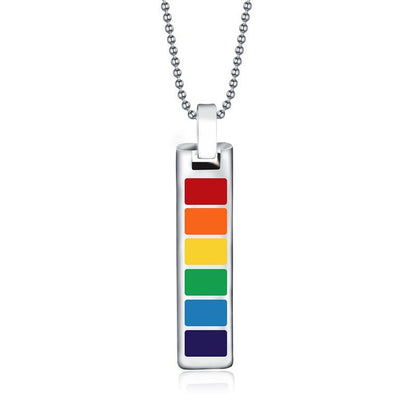 Rainbow Forge: Stainless Necklace Hammers Out Pride