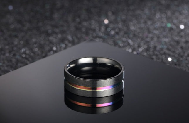 Dual Pride: Black Rings Flash a Spectrum of Color