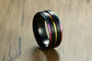 Bold Band of Pride: Black Rings Celebrate with a Splash of Color