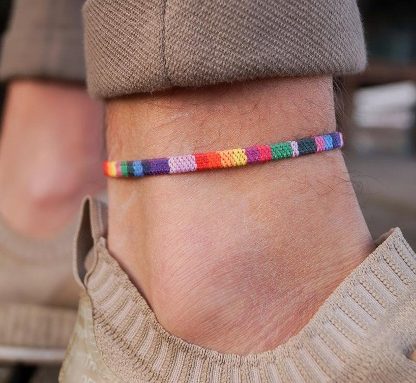 Out of the Spectrum: Rainbow Beaded Bracelets