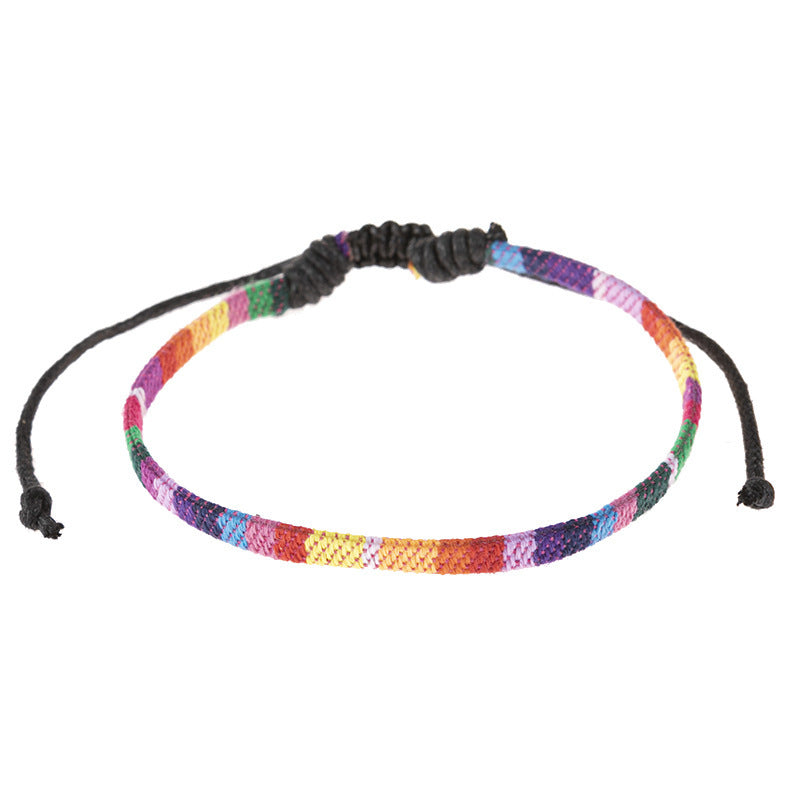 Out of the Spectrum: Rainbow Beaded Bracelets