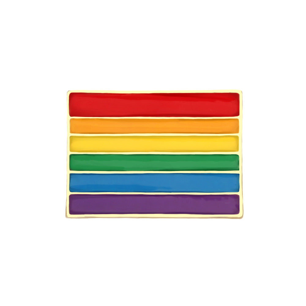 Rainbow Pride Heart Pin
