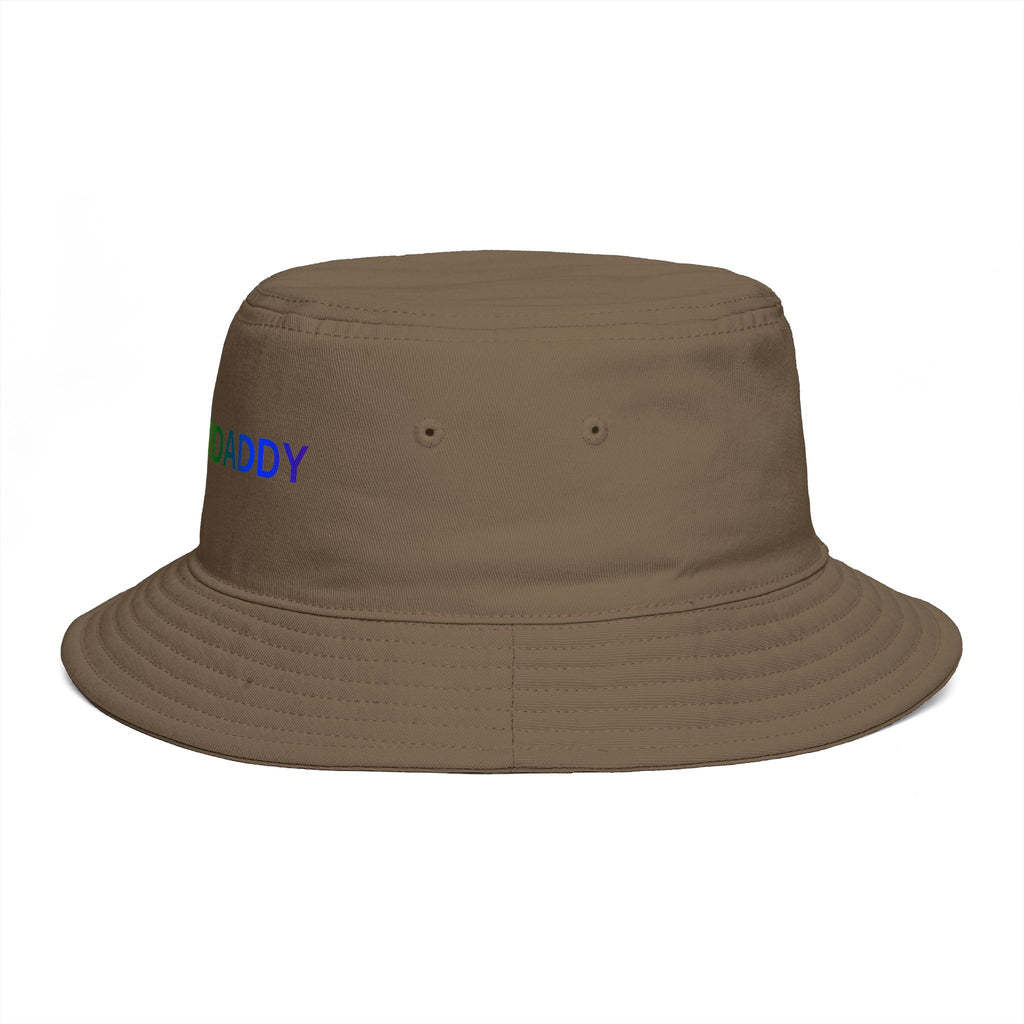 Pronoun Rainbow Bucket Hat — "SHE/HER/DADDY" Embroidered Pride Accessory