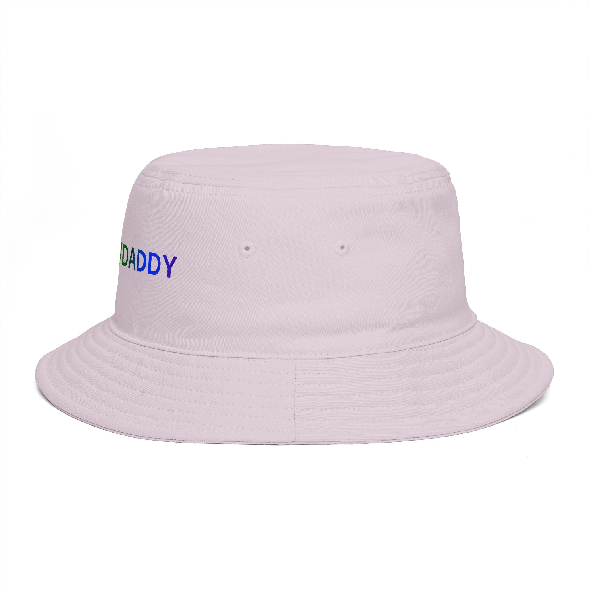 Pronoun Rainbow Bucket Hat — "SHE/HER/DADDY" Embroidered Pride Accessory
