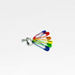 Flaunt Your Pride: Rainbow Arch Earrings