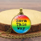 Heart of the Rainbow: Bold Love in a Prism Pendant