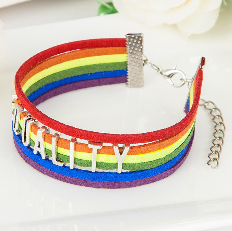 Rainbow Road: Beaded Stretch Bracelets