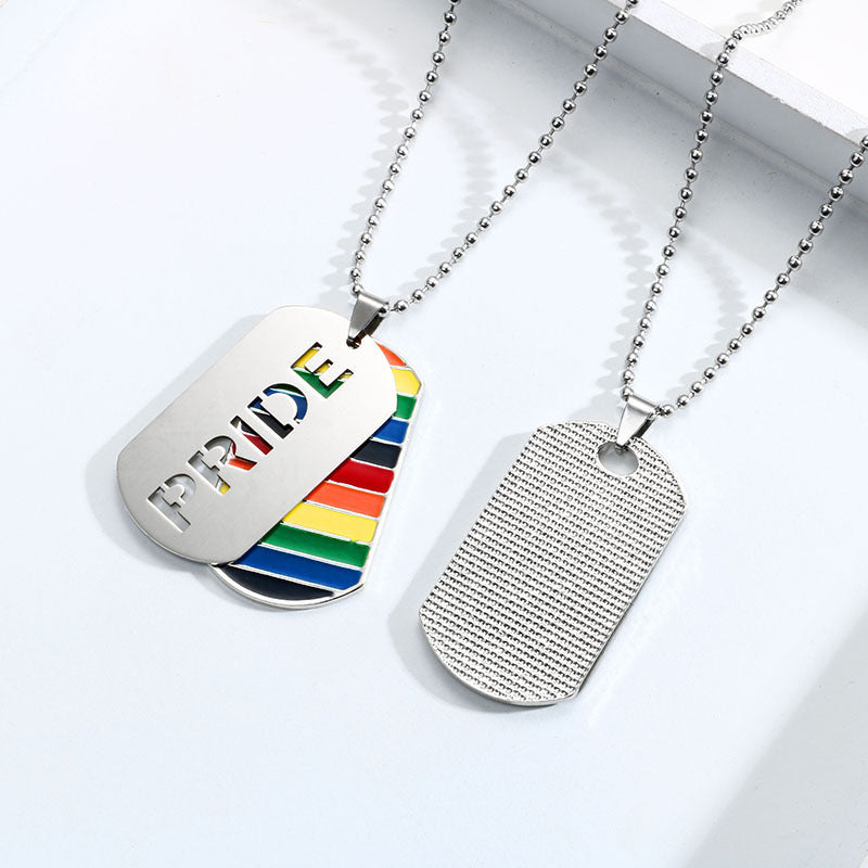 Striped with Pride: Bold and Beautiful in Rainbow Stainless Steel