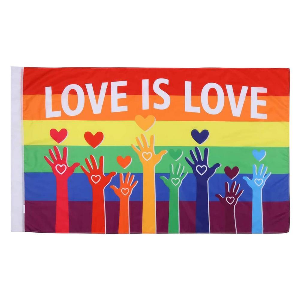 Multiple Rainbow Flag Designs - 3 x 5 ft