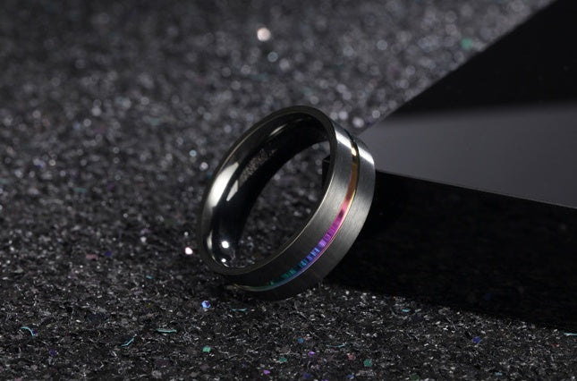 Dual Pride: Black Rings Flash a Spectrum of Color