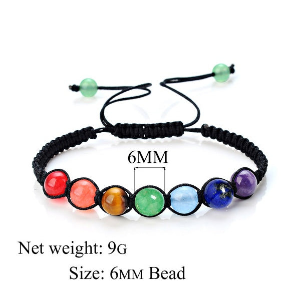 Rainbow Pride Beaded Bracelet