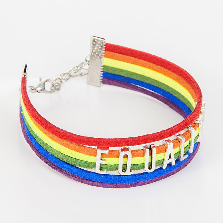 Rainbow Road: Beaded Stretch Bracelets