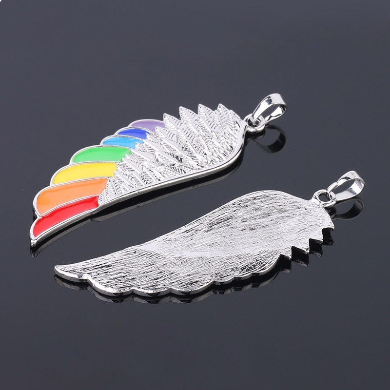 Unfurled Wings: Spread Your Pride in Gleaming Stainless Steel