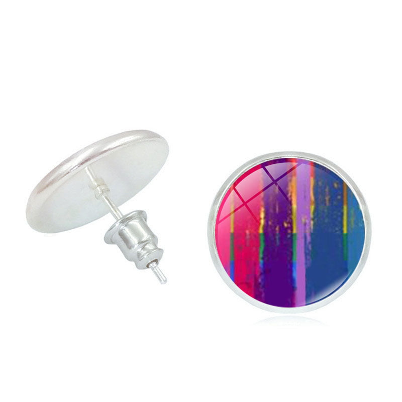 #Pride Stone Stud Earrings