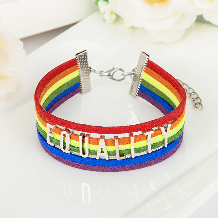 Rainbow Road: Beaded Stretch Bracelets