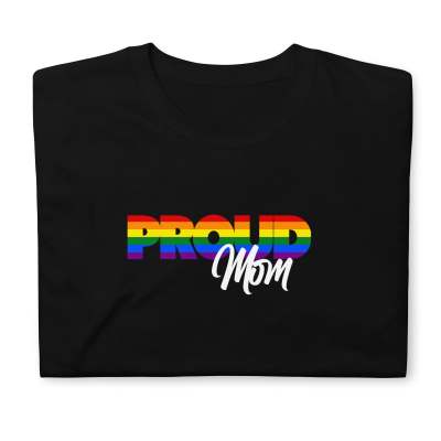 Proud Mom Rainbow Pride T-Shirt