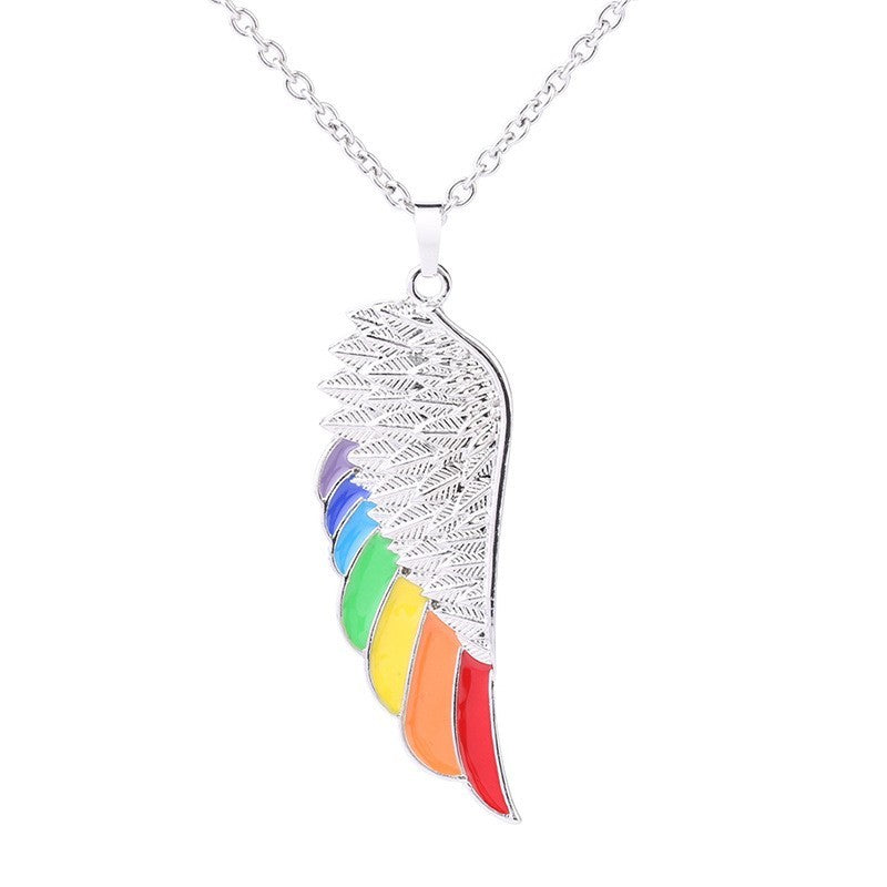 Unfurled Wings: Spread Your Pride in Gleaming Stainless Steel