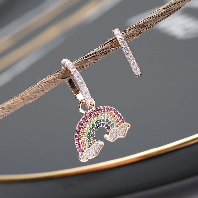 Rainbow Pride Charm Earrings