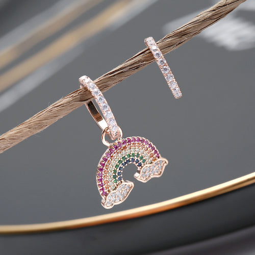 Rainbow Pride Charm Earrings - ThePrideColors