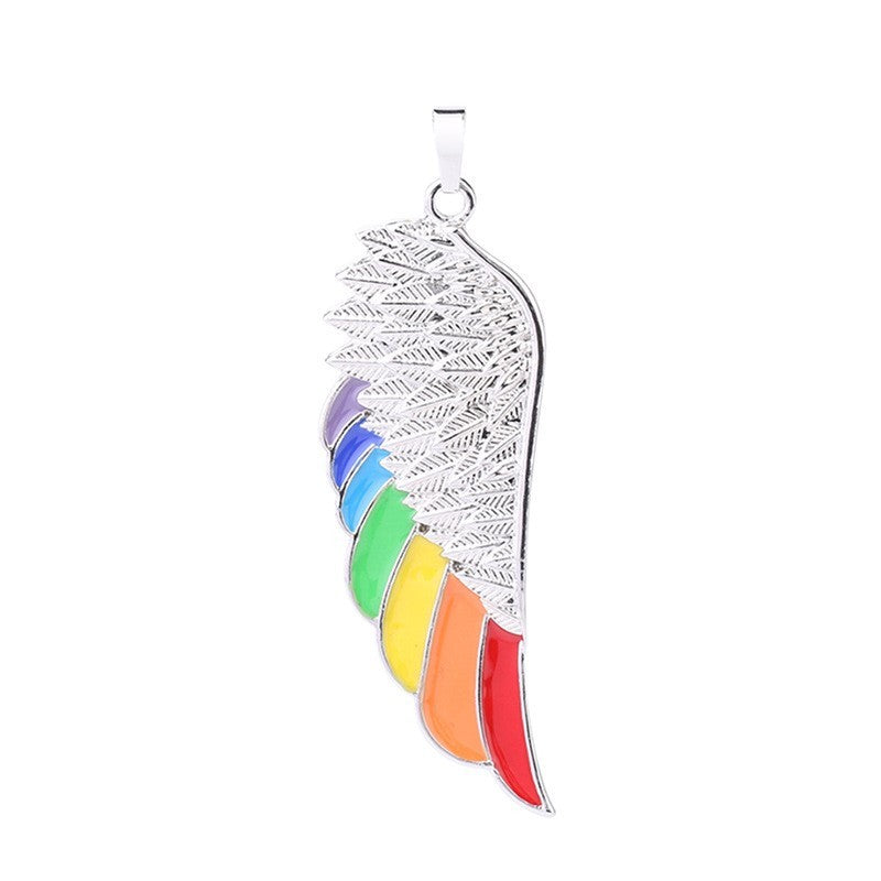 Unfurled Wings: Spread Your Pride in Gleaming Stainless Steel