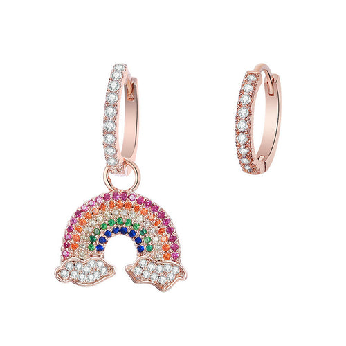 Rainbow Pride Charm Earrings - ThePrideColors