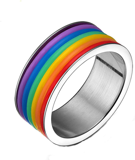 Pride Colors | LGBTQ+ Ring merch, rings  thepridecolors