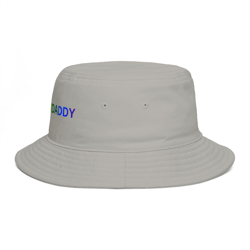 Pronoun Rainbow Bucket Hat — "SHE/HER/DADDY" Embroidered Pride Accessory