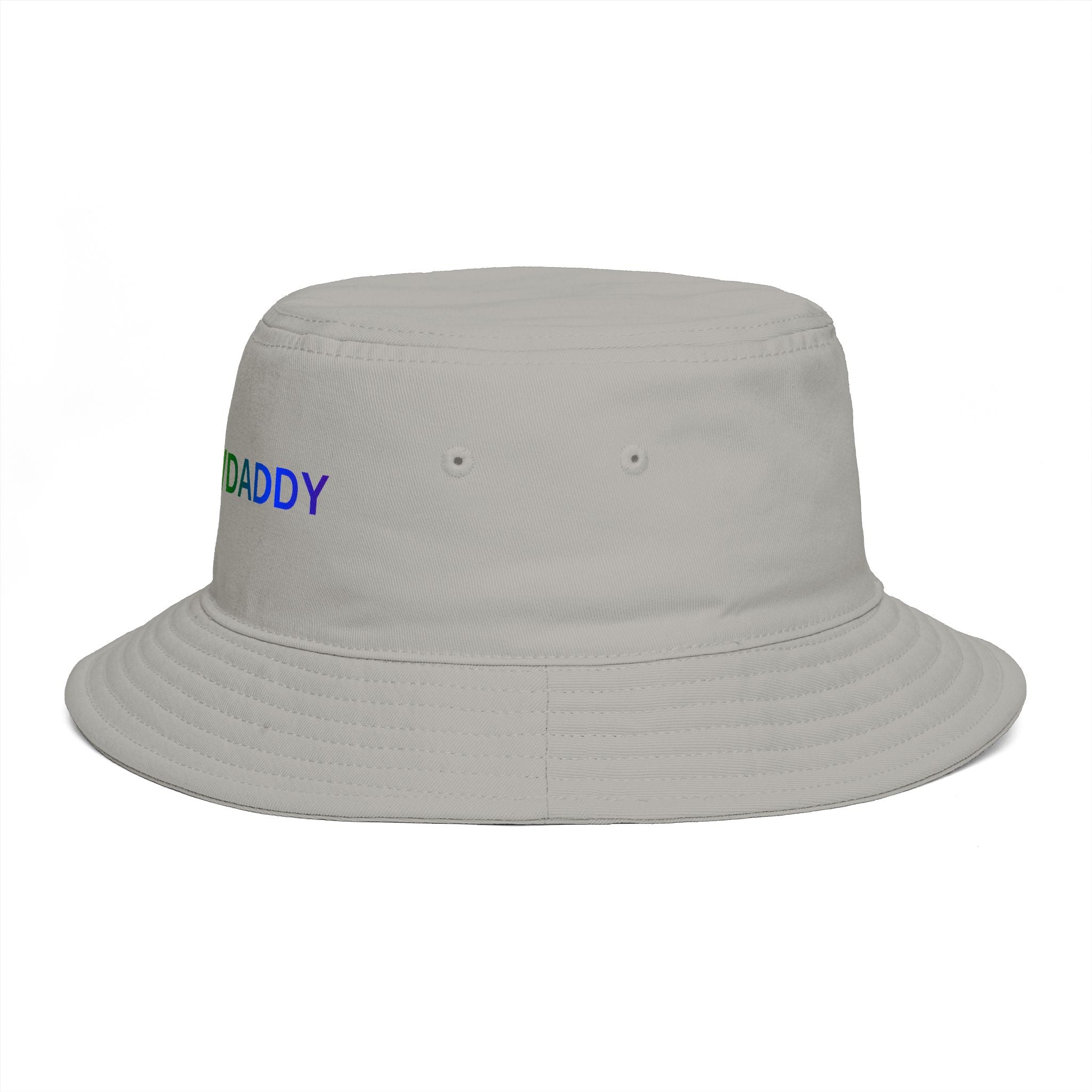 Pronoun Rainbow Bucket Hat — "SHE/HER/DADDY" Embroidered Pride Accessory