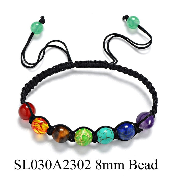 Rainbow Pride Beaded Bracelet