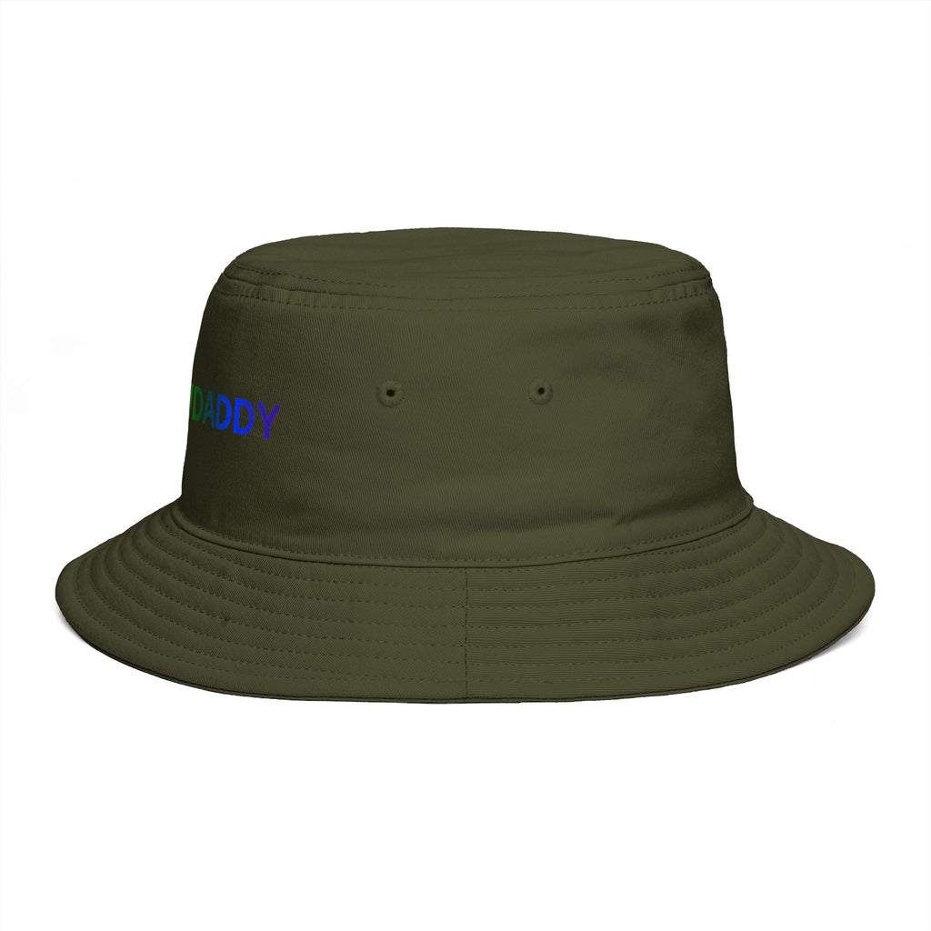 Pronoun Rainbow Bucket Hat — "SHE/HER/DADDY" Embroidered Pride Accessory