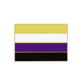 Nonbinary Pride Enamel Pins - ThePrideColors