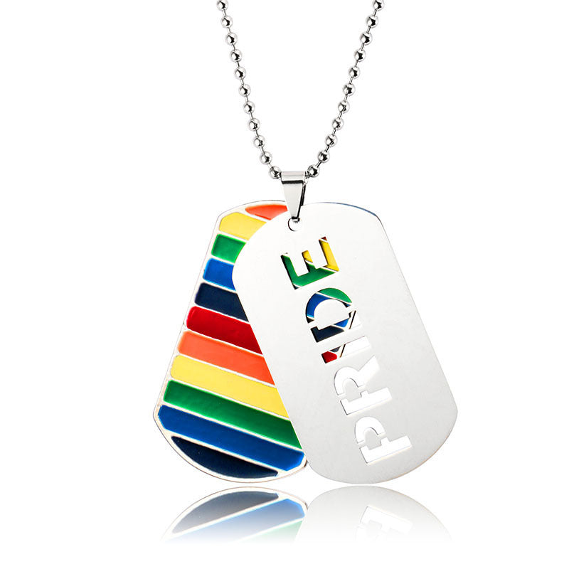 Striped with Pride: Bold and Beautiful in Rainbow Stainless Steel