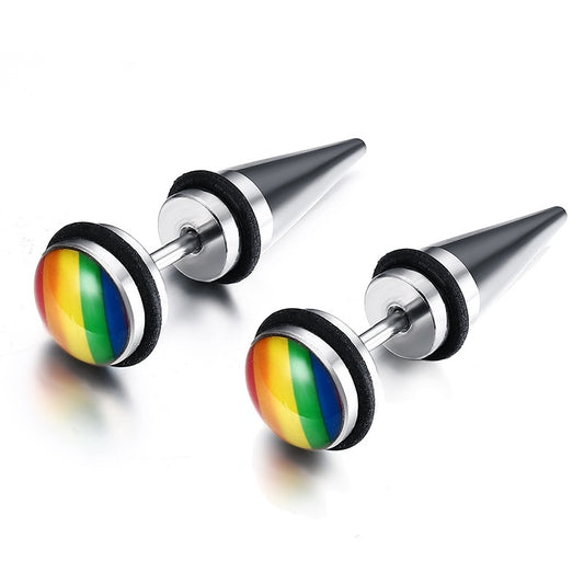Rainbow Rockets: Blast Off With Pride in Stainless Steel Style