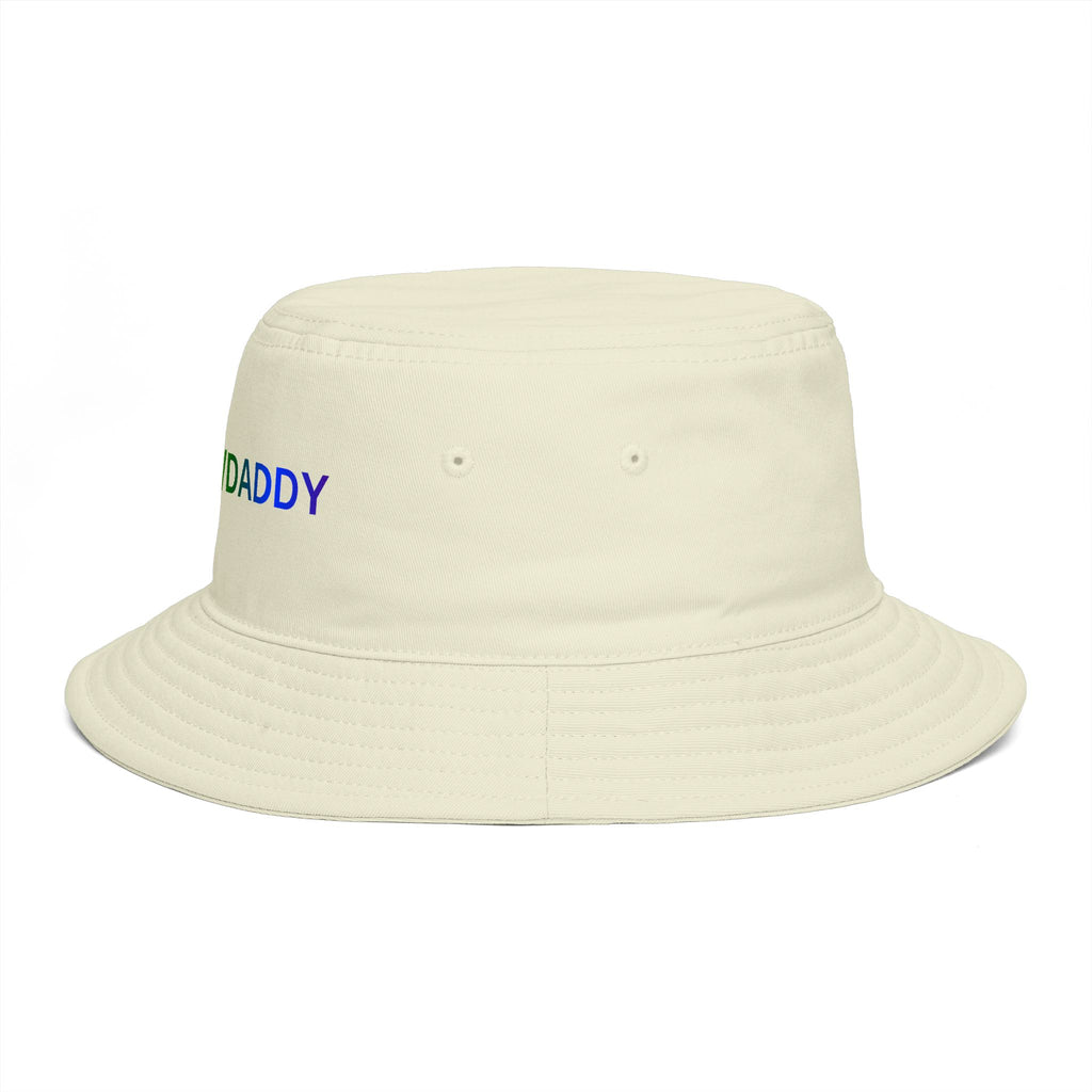 Pronoun Rainbow Bucket Hat — "SHE/HER/DADDY" Embroidered Pride Accessory