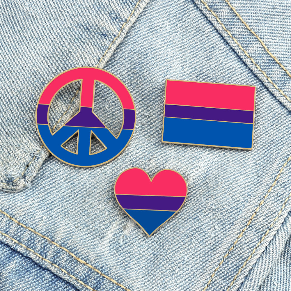 Bisexual Pride Enamel Pins