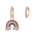 Rainbow Pride Charm Earrings